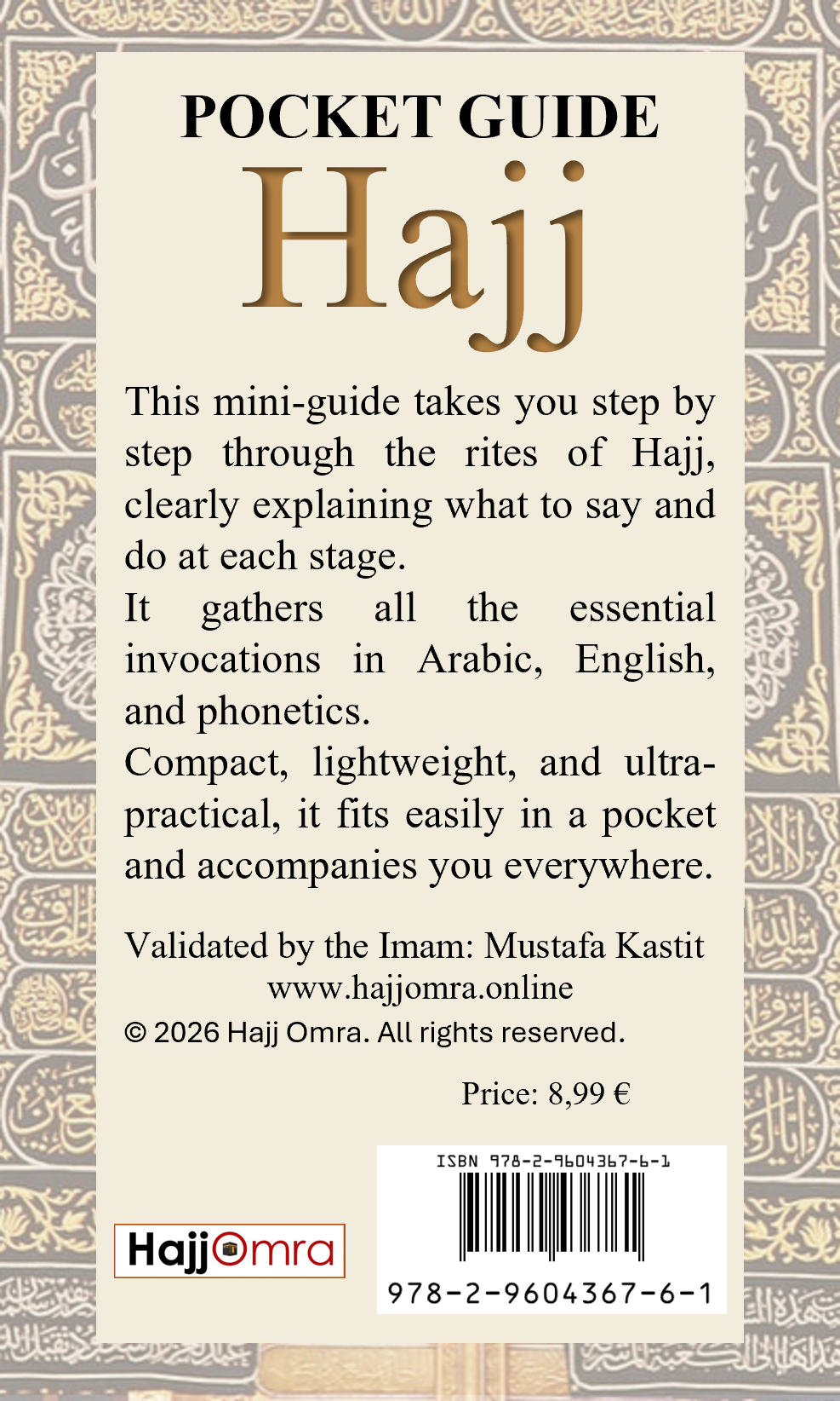 Pocket guide Hajj - illustrated - Also available on Amazon