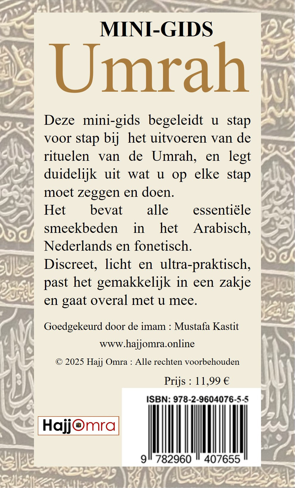 Mini-gids Umrah (NL) - Guide de poche