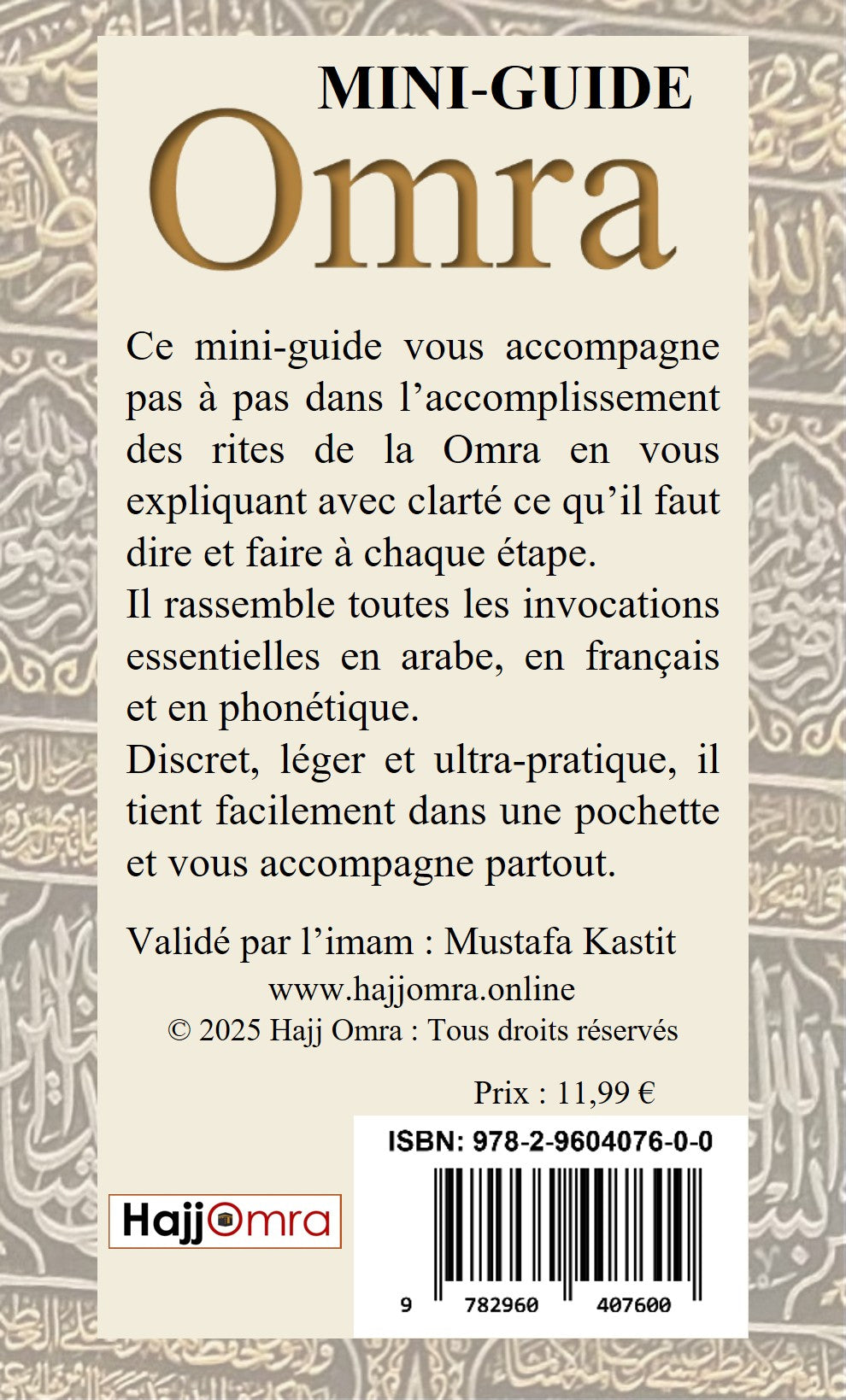 Mini-guide Omra - Guide de poche