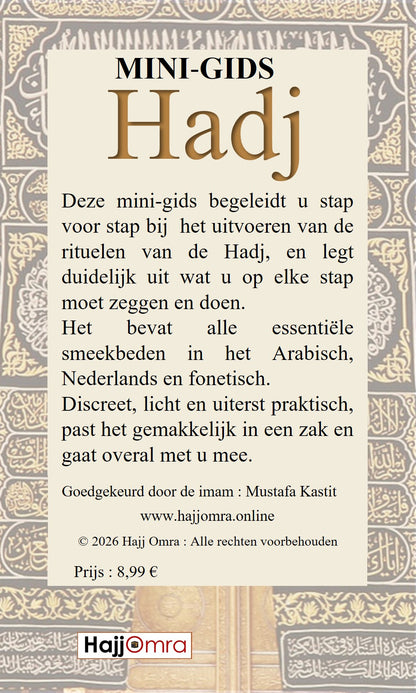 Mini-gids Hadj (NL) - geïllustreerd - Nu ook verkrijgbaar bij bol