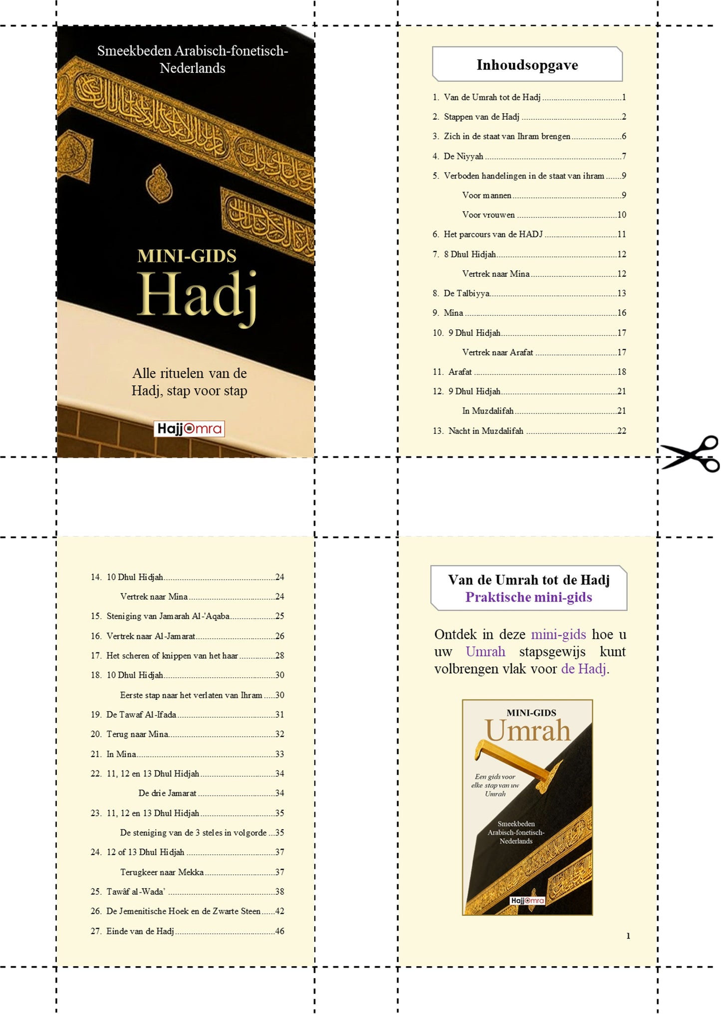 Mini-gids Hadj (NL) Téléchargement PDF