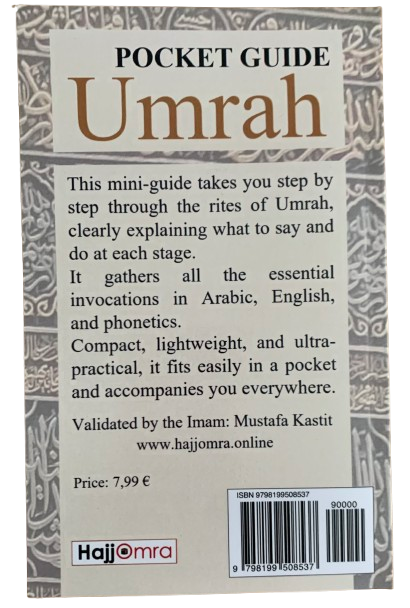 Pocket guide Umrah (EN) - illustré
